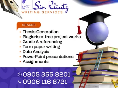 Sir Klintz Writing Services Flyer design flyer graphic design photoshop writing