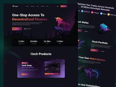 Defi Landing Page. blockchain crypto crypto landing page cryptocurrency decentralized finance defi defi crypto defi design defi landing page defi website homepage token web3