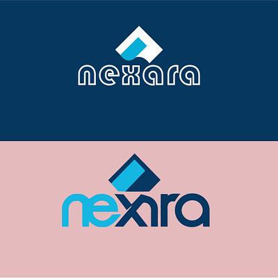 Nexara Logo Design branding design graphic design logo typography logo design