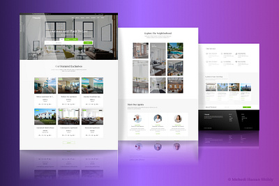 Real Estate || WordPress Website real estate web design