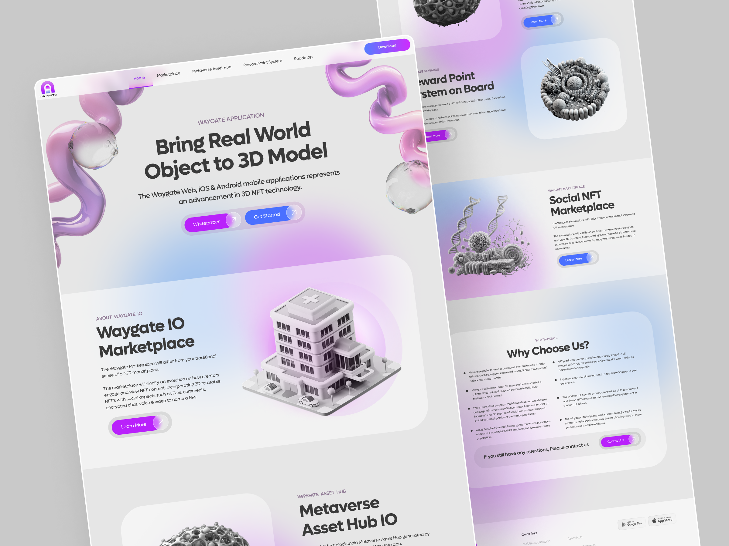 Example of Website UX/UI Design