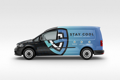 Stay Cool Window Tinting Van Wrap Design | Vehicle Wrap advertising branding brandingdesign businessmarketing car wrap creativedesign customwraps defender designinspiration fleetbranding graphic design marketingstrategy mobileadvertising security smallbusinessbranding vanwrapdesign vehiclegraphics vehiclewrap vinyl wrapdesign