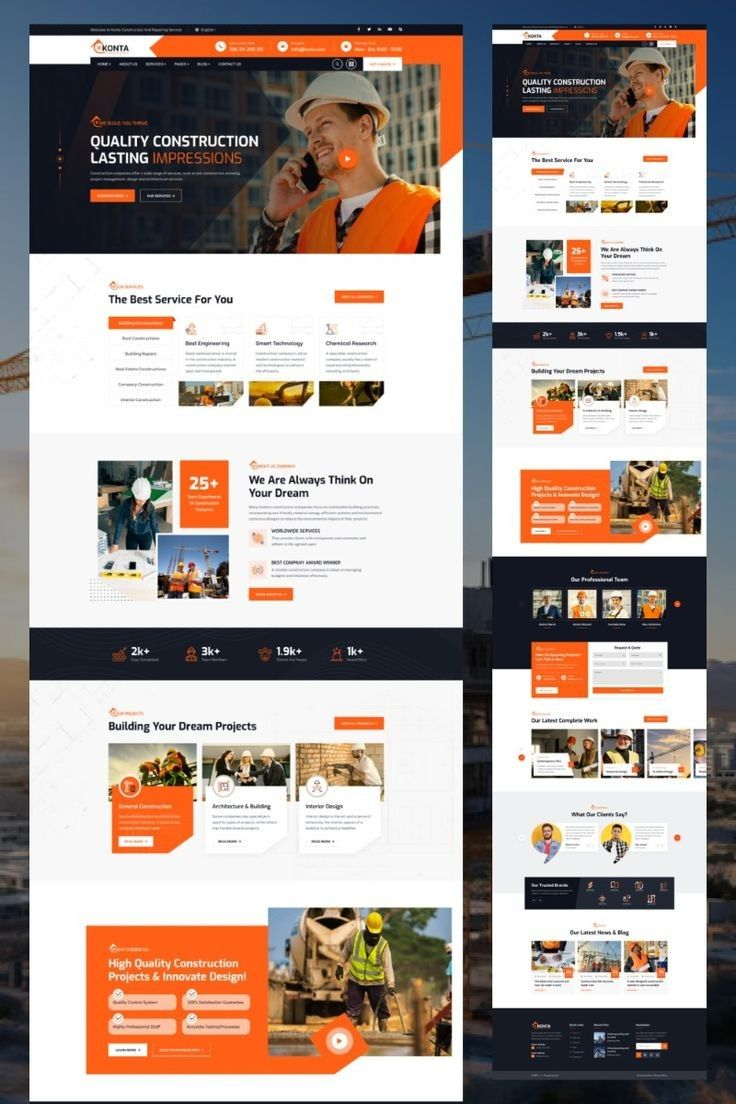 Construction Website Platform -CMS WordPress Builder- Elementor abjahid clone website construction website redesign website responsive website revamp wordpress web developer website design wordpress developer wordpress expert wordpress website