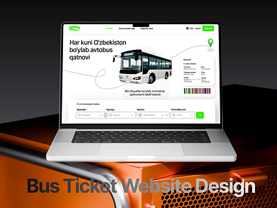 BUS TICKET BOOKING Website - team project! branding ui ux website