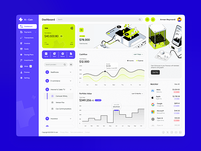 Xi coin - Finance Dashboard 🚀 animation app design bitcoin curency dashboard design figma finance iran money motion graphics ui ux