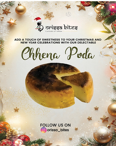 Christmas Post for a Orissa Based Cafe