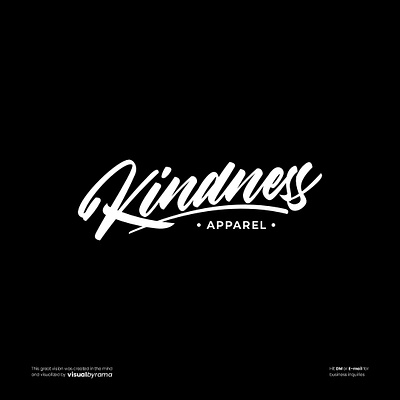 Logo & Branding Kindness Apparel apparel branding clothing brand graphic design logo