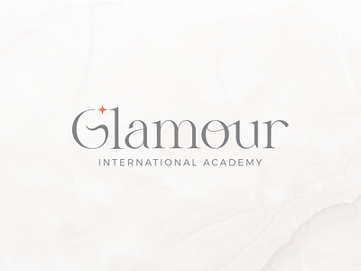 Logo design: Glamour Makeup International Academy (Branding) branding design graphic design illustrator logo logo design