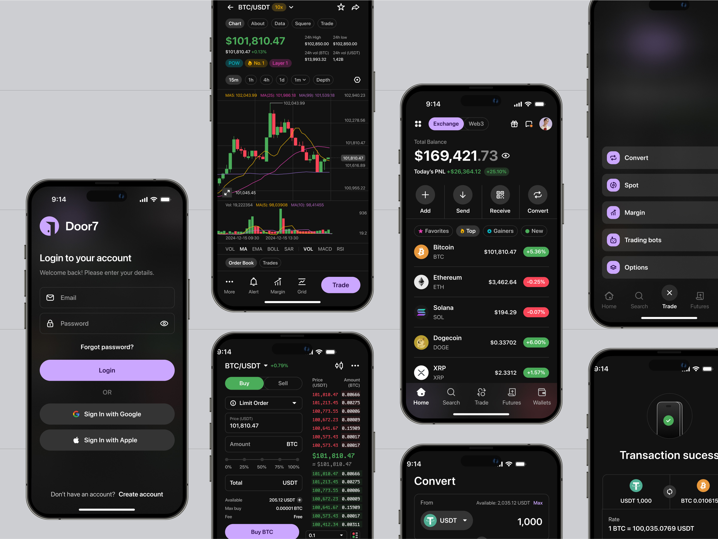 Example of Mobile App Design (Per 3 Screen)