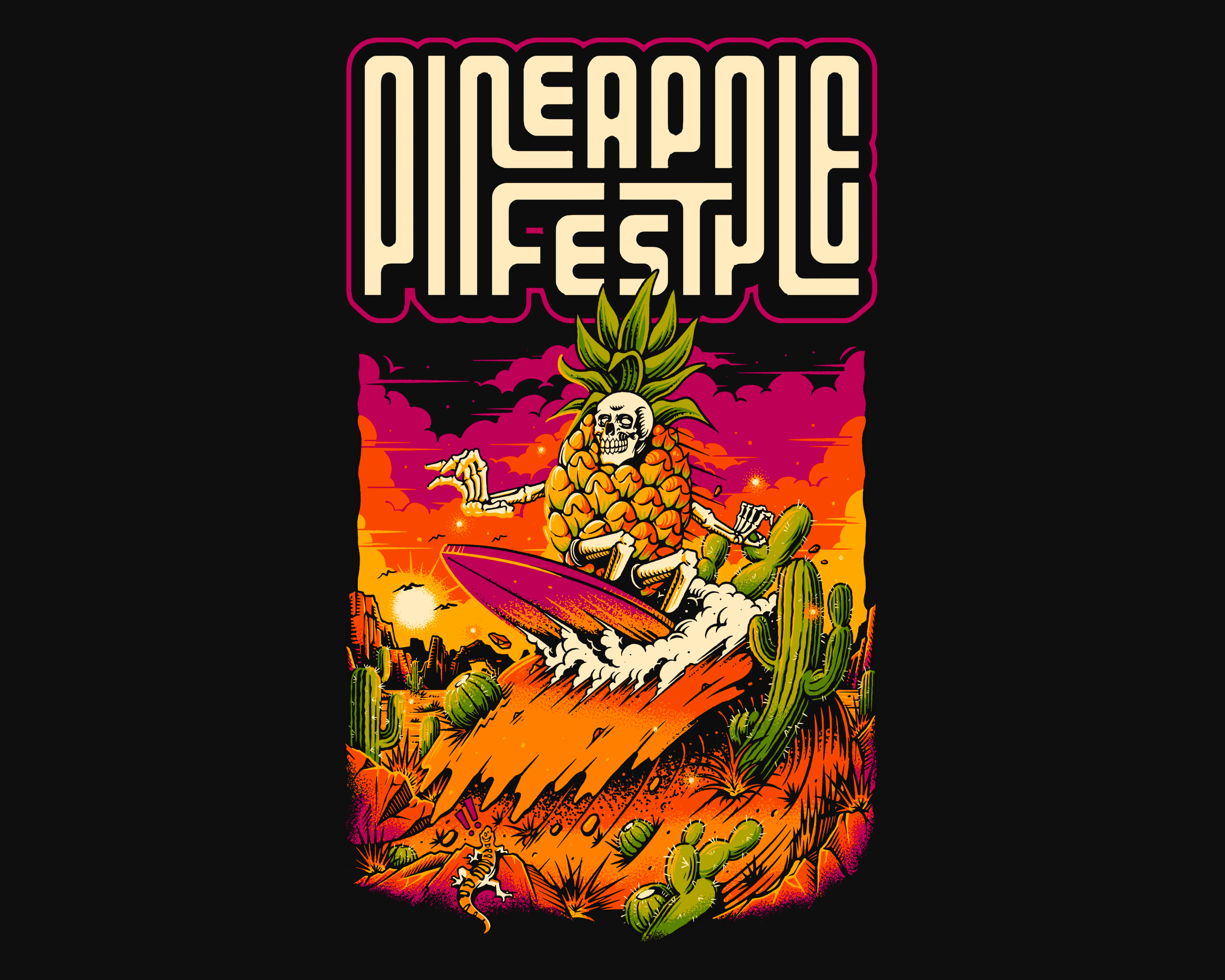 Example of T Shirt Illustration With Background