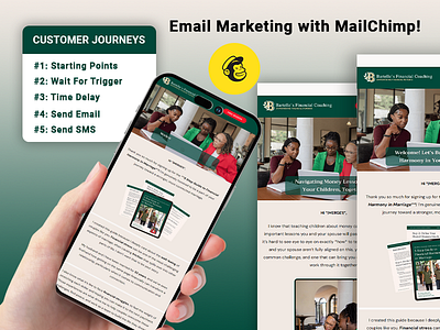 Custom Mailchimp Email Templates for Financial Coaching businessgrowth customtemplates digitalmarketing emailcampaigns emaildesign emailmarketing emailmarketingstrategy mailchimp mailchimp email mailchimpexperts marketingautomation responsivedesign smallbusinessgrowth