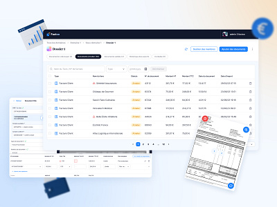 Factoo — Accounting software accounting app design invoice software ui ux webapp