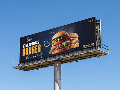 Food Billboard Design ads banner billboard design billboards graphic design outdoor advertising print social media post