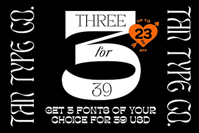 BUNDLE OF 3 bundle font bundle of 3 display font