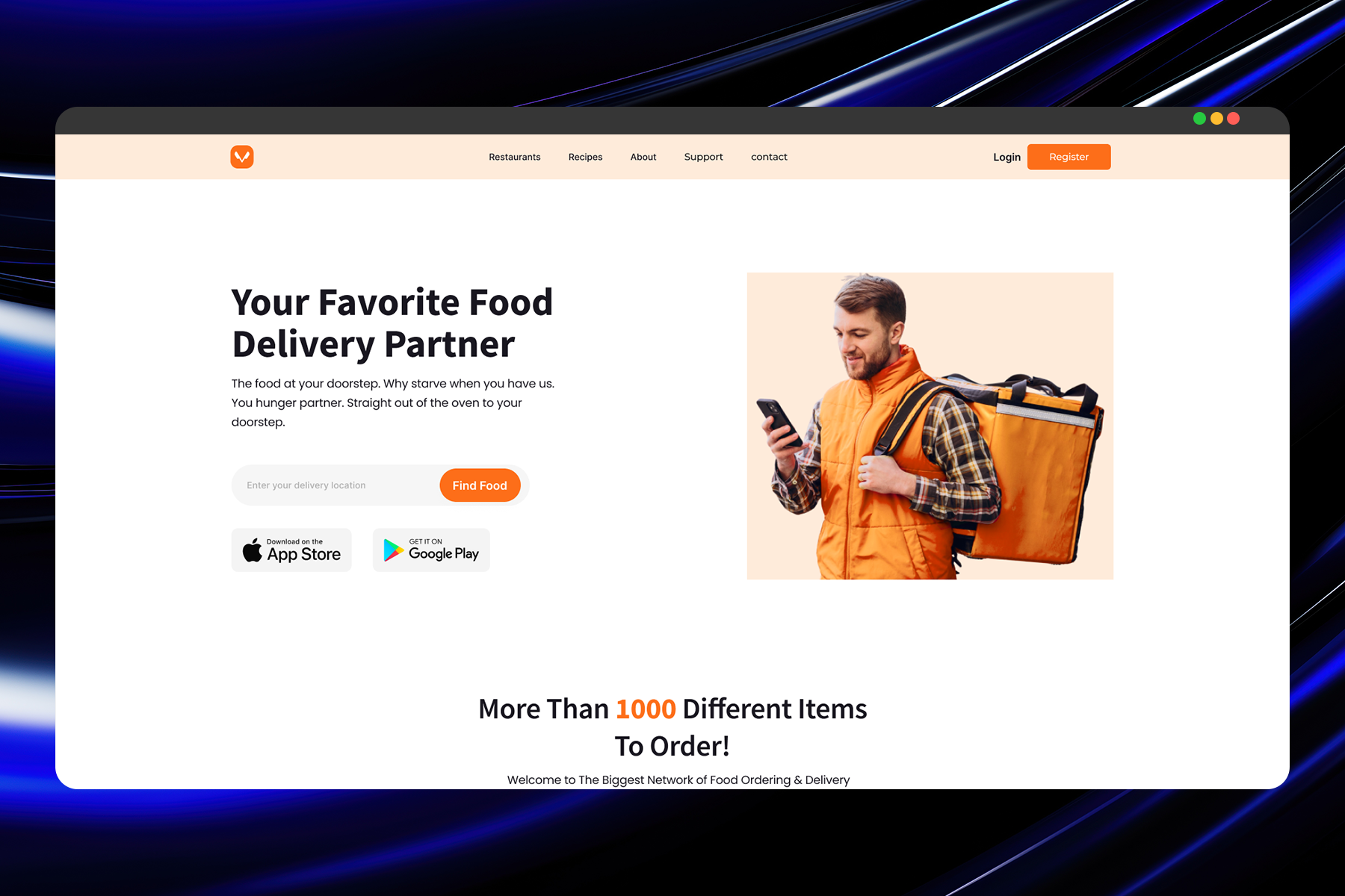 Example of Design Website In Figma, App Uiux Design