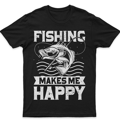 Fishing T-Shirt art custom t shirt fishing graphic design illustration tshirt vector