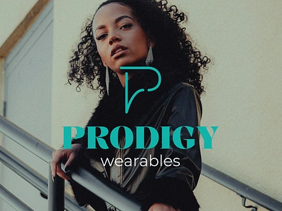 PRODIGY wearables - logo design branding clothes clothes store fashion graphic design green logo illustrator logo ui ux