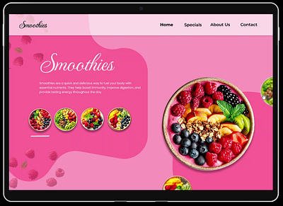 Smoothies 3d animation motion graphics prototyping ui