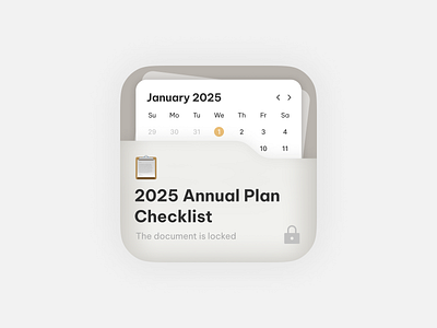 Daily Practice 14-🎯 2025 Annual Plan Checklist animation badges design icon illustrations medal ui