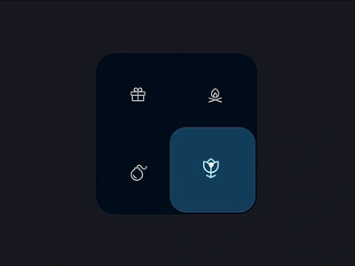 Hover effect - made in Framer animation cursor framer gift hover hover effect lottie micro interactions mobile design motion motion design navigation rive web app web design