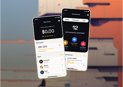 Crypto Rewards Program appdesign apps crypto design product design system trading ui uidesign ux uxdesign web3 webdesign