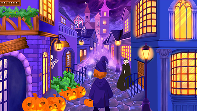 Trick or Treat illustration