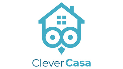 Logo design for Clever Casa branding clean design graphic design illustration logo logo design logo maker vector