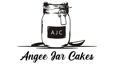 Logo design for Angee Jar Cakes branding clean design graphic design illustration logo logo design logo maker vector