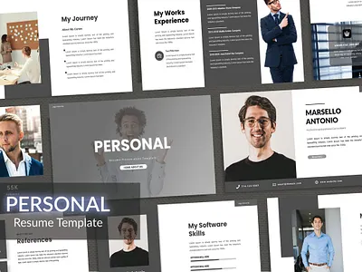 PERSONAL Powerpoint Template mousse
