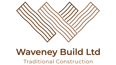 Logo Design for Waveney Build Ltd branding clean design graphic design illustration logo logo design logo maker vector