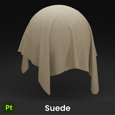 Suede Material 3d cloth leather materials substance painter suede textures