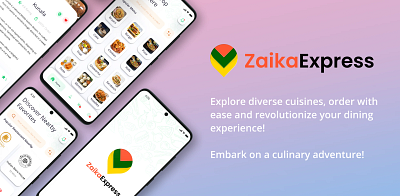 ZaikaExpress: Bringing Flavors Closer, Faster branding content design design design inspiration experience design food delivery app graphic design interaction design mobile app mobile app concept mockup modern ui product design ui ux ux design