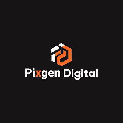 Pixgen Digital logo 3d logo abstract logo creative branding digital branding digital identity dynamic logo geometric logo hexagon logo illustration innovative logo it logo logo minimalist logo moder modern design pixel art professional logo tech logo technology branding visual identity