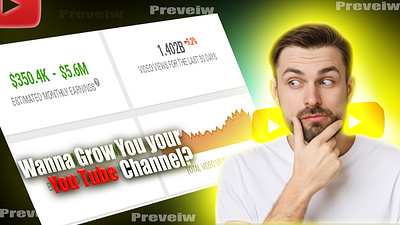 You tube Thumbnail graphic design logo motion graphics thumbnails youtube