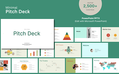 Pitch Deck PowerPoint Presentation. process