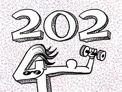 Happy New Year 2025 2d 2danimation animation art artwork framebyframe graphic design illustration motion motion graphics photoshop