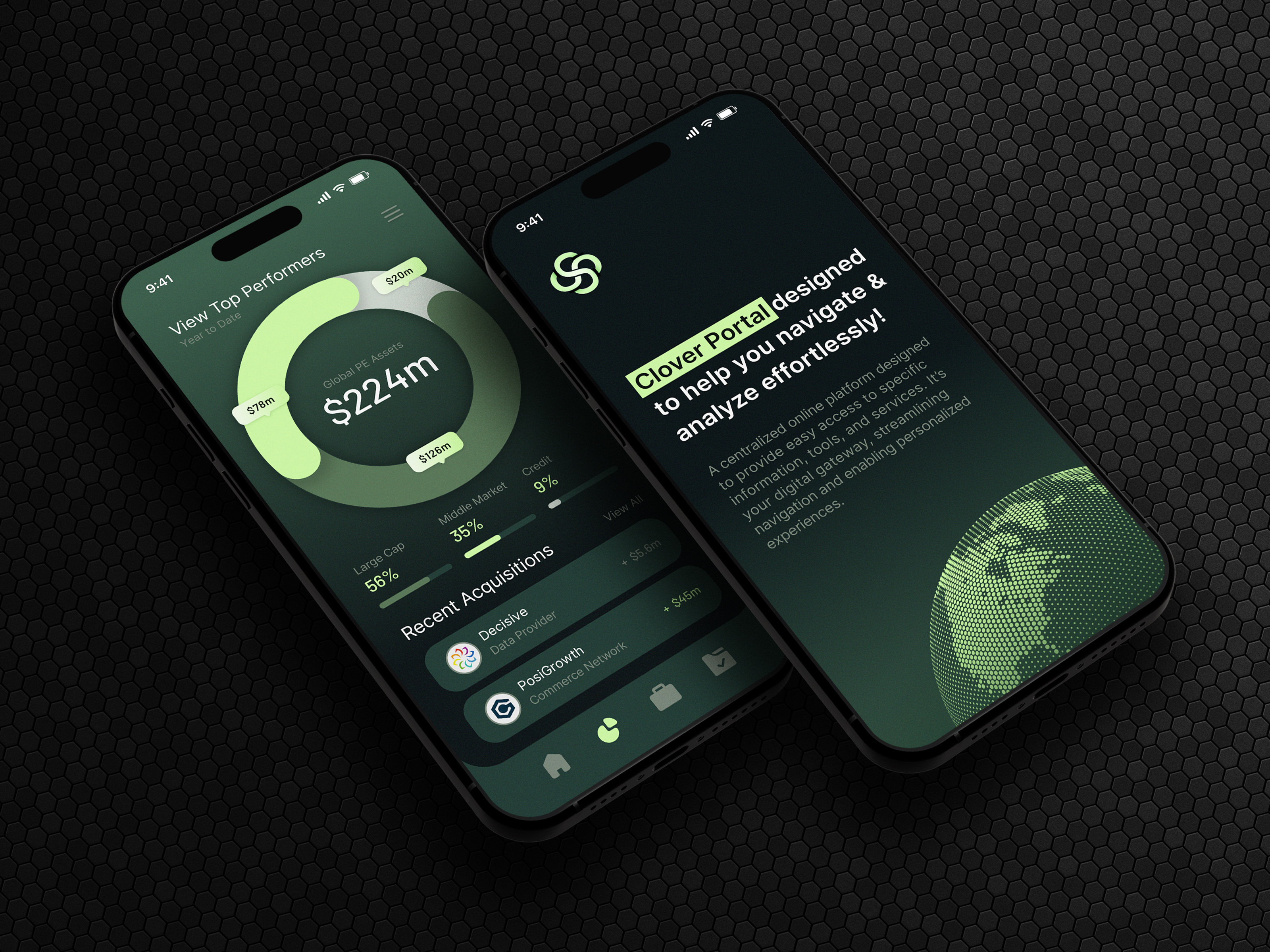 Mobile Portal analytics android application design branding corporate figma finance app financial fintech inspiration iphone management mobile mobile design portal private equity private equity app ux design uxui venture capital