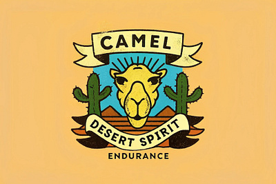 Camel Logo branding camel desert graphic design hot logo