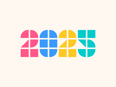 Happy New Year 2025! 2025 abdullah designs branding contemporary design graphic design instagram logo logo design logotype new year ui