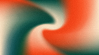 Abstract art #60 - Aperol aperol beige futuristic grainy green orange swirl