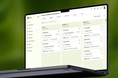 CRM crm kanban pipeline