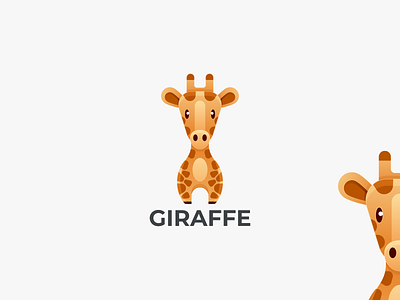 GIRAFFE branding design giraffe coloring giraffe design graphic giraffe logo graphic design icon logo