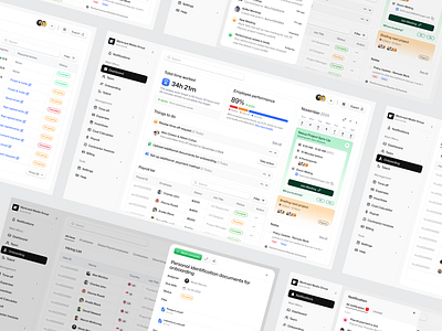 HR Management Dashboard app cansaas clean dashboard design employee employee management hr hr dashboard hr management hr tool interface product product design saas saas product ui ux web web app