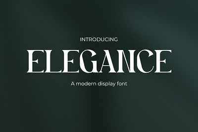 Elegance – Retro Modern Font branding classy design display font elegance fashion font font gaming instagram luxury movie poster youtube