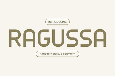 Ragussa – Modern Classic Elegance Font branding classy display font elegance font gaming girly font instagram modern modern classic poster youtube