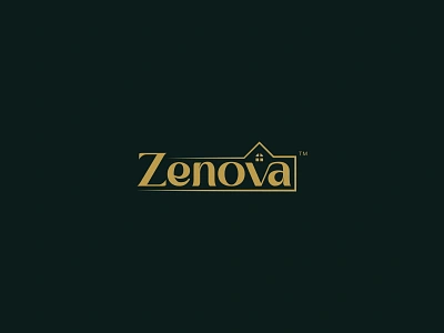 Zenova - Real Estate Logo Design brand designer branding business logo graphic design home logo logo logo creation logo creator logo design logo designer logo type logos luxury logo minimalist logo modern logo real estate logo real estate logo design real estate logo designer type logo unique logo