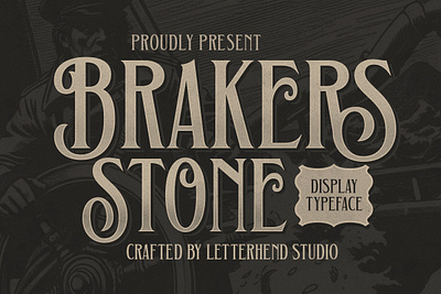 Brakers Stone Serif Display bold serif font freebies