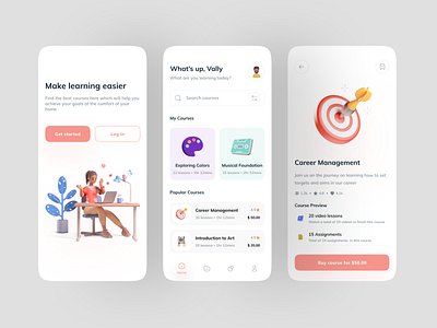 career management app concept