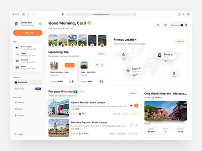 SaaS - Trip Itinerary Planner booking app dashboard dashboard design dashboard planner designyow planner saas saas dashboard saas design saas product saas ui travel app travel dashboard trip dashboard trip itinerary trip itinerary dashboard trip itinerary planner trip planner vacation app web app