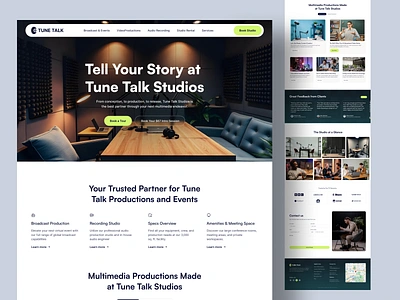 Podcast Stodio Landing Page book stodio freelance uiux designer podcast app podcast landing page podcast mobile app podcast stodio booking podcast stodio website podcast website podcast website design podcasts landing page podcasts web app poscast stodio radio stodio stodio landing page ui uiux design web design